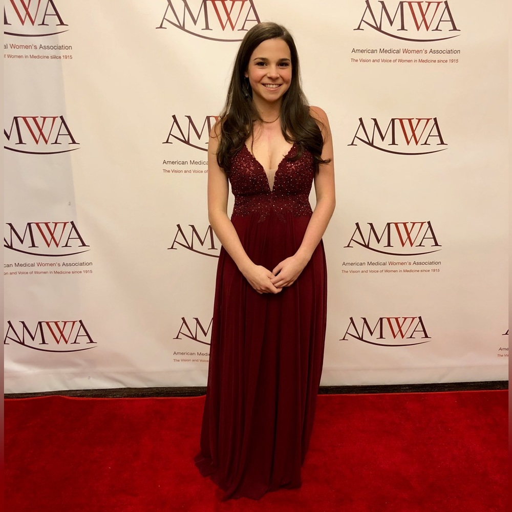 Betsy & Adam Red Gown